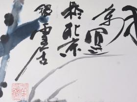 画荷名家 陆万运 1999年作 国画作品《荷魂》一幅（纸本立轴，画心约4.4平尺，钤印：万运）HXTX382517