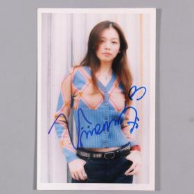 台湾流行乐女歌手、著名影视演员、作词人 徐若瑄 签名照 一张（尺寸12.6*8.2cm）HXTX240740