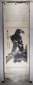 时克友 乙亥年（1995）国画《高瞻远瞩》一幅（纸本立轴，约4.7平尺，钤印：时克友印）HXTX426049