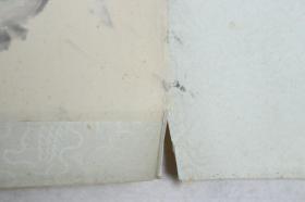 哈尔滨书画家 胡玉桥 1982年作 国画作品《山水图》一幅（纸本镜心，画心约3平尺，钤印：玉桥）HXTX228457
