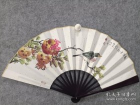 手绘精品折扇10 赠送精美扇盒