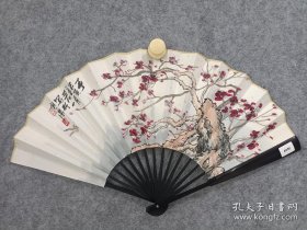 手绘精品折扇2 赠送精美扇盒