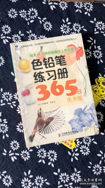 每天10分钟的绘画达人养成班：色铅笔练习册365日天天练