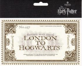 哈利波特 周边 官方纪念品 哈格沃兹魔法学校 伦敦 车票 现货 全新