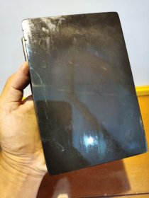 文房雅玩.民国天地盖麻子坑虫眼砚.比较厚重