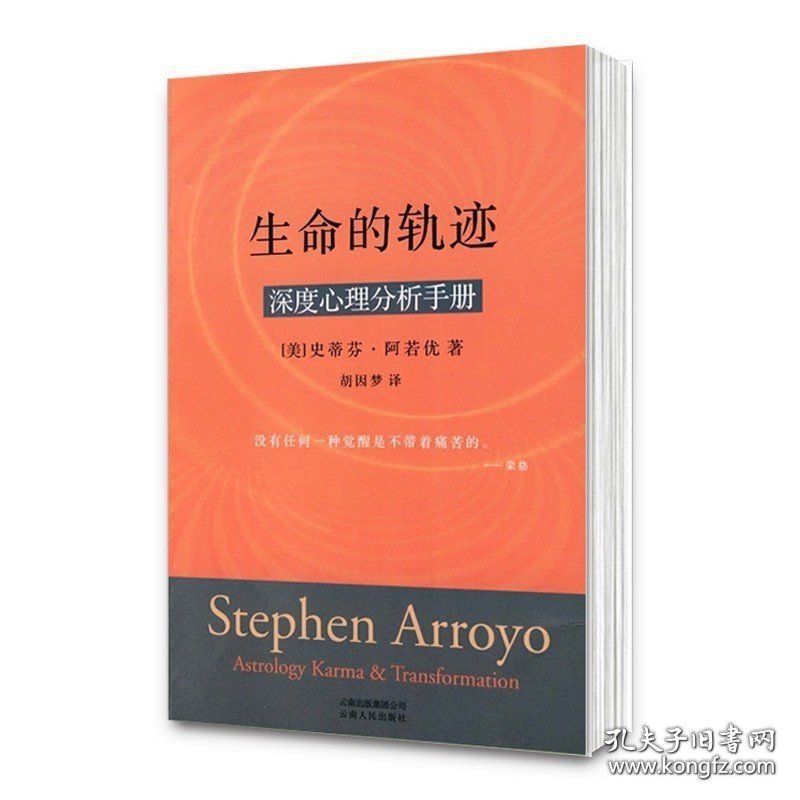 【闪电发货】北京立品 图书 生命的轨迹：深度心理分析手册 [美] 史蒂芬·阿若优 著；胡因梦译
