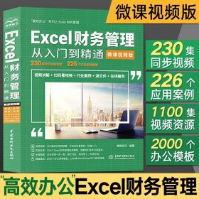 Excel财务管理从入门到精通（微课视频版）