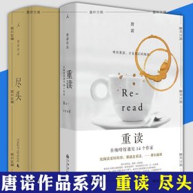 【閃電發(fā)貨】書 2冊 理想國 盡頭+重讀:在咖啡館遇見14個作家 唐諾作品 廣西師范大學(xué)出版社 盡頭有2種封面 隨機(jī)發(fā)貨