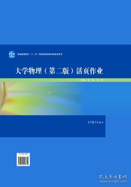 大学物理（第二版）活页作业/普通高等教育“十一五”国家级规划教材配套参考书