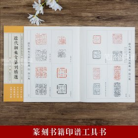 【原版闪电发货】中国历代篆刻临系列11 近代细朱文篆刻(徐三庚赵叔孺王福庵) 篆刻书籍印谱工具书 江苏凤凰美术出版社浩瀚文化