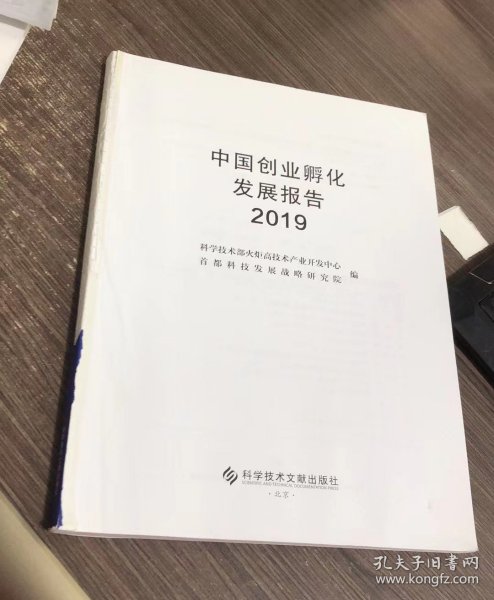 中国创业孵化发展报告2019