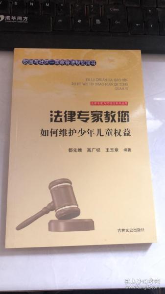 法律专家为民说法系列丛书：法律专家教您如何维护少年儿童权益