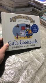 橡树林故事集之猫的食谱 Cat's Cookbook 纸板翻翻书 英文原版绘本