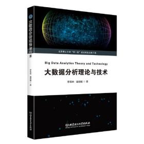 大数据分析理论与技术9787576309201