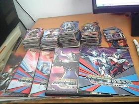 奥特曼专用收藏册空册6册 + 奥特曼卡片510张 其中普通卡255张，闪卡（亮卡）245张，塑料卡5张，从不同角度看的变形卡5张   整体保存很好 【室厨】