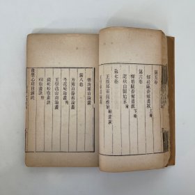 清・无锡·秦祖永评辑《画学心印》八卷 全 | 清光緒四年刊朱墨套印本・娄东画派代表人物著作 | 白纸木刻双色套印・原装原衬八册全本・收录晋唐至明清名家画论・徐三庚题书名