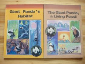 大熊猫丛书 1-7本一套  彩版 英文版 内页干净整洁