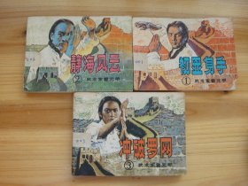 武术家霍元甲 1-6册全 初显身手 静海风云 冲破罗网 威震京华 误陷虎穴 睡狮猛醒