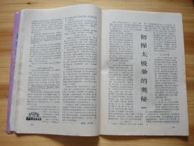 武林精粹 创刊号 （相对于该书比较明显的瑕疵都拍摄出来了，请仔细参考图片。）