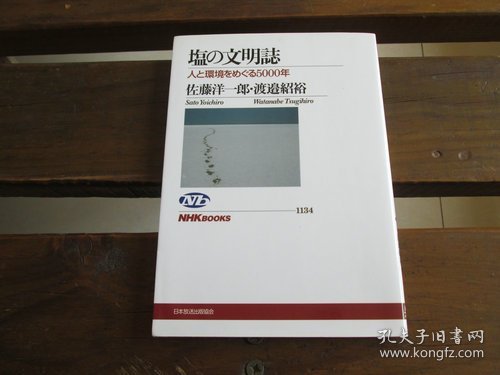 日文 塩の文明誌 人と環境をめぐる5000年 (NHKブックス) 佐藤洋一郎 、 渡邉紹裕