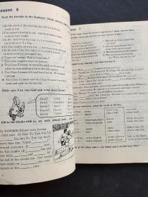 90年代人教版初中英语课本三年制四年制初级中学英语练习册第三册库存未使用 96年印 覆膜本