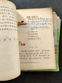 90后2000年代正版老课本 人教版河南版六年制小学语文课本八 九 十 十一 十二册 5本 全彩色 有笔记不缺页 实物拍摄