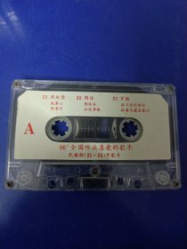 磁带裸带--96全国听众喜爱的歌手民族组21-23号歌手