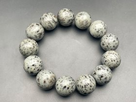 和田玉青花手链一串