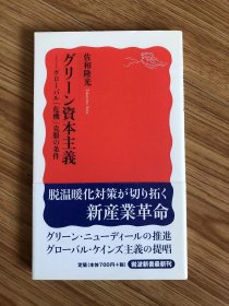グリーン資本主義 グローバル「危機」克服の条件 (岩波新書 新赤版 1221) 新書 – 2009/12/18 佐和 隆光 (著)