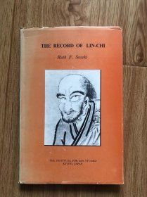 the record of lin-chi　临济录英文版 Ruth F. Sasaki