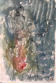 敦煌壁画《观音》
