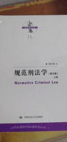 规范刑法学 第五版 上下册