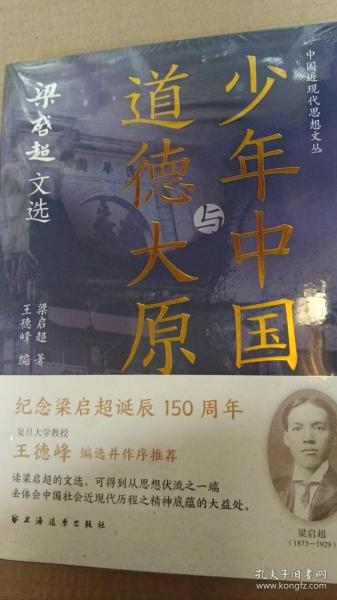 少年中国与道德大原：梁启超文选（纪念梁启超诞辰150周年。王德峰编选并作序推荐，重读梁公文，深悟民族文化生命力之精髓。）