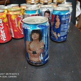百事可乐罐收藏纪念罐-RAIN (空罐,拉环下针孔放水)