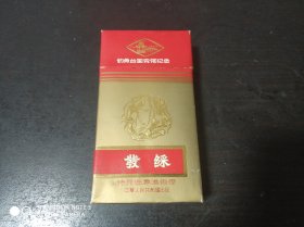 硬盒烟标：发彩