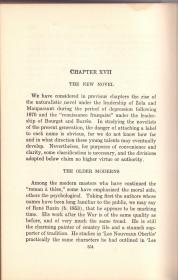 《19世纪上半叶法国文学》精装   French Literatrue During the Last Half-Century by Pierre Bacourt   1923年 扉页钤私人藏书印章