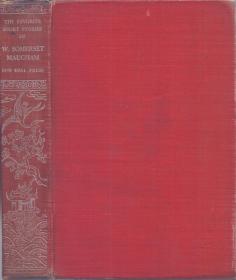 《毛姆短篇小说集》精装英著 毛姆著 The Favorite Short Stories of W. Somerset Maugham 1941年  毛边书 扉页附精美藏书票一枚