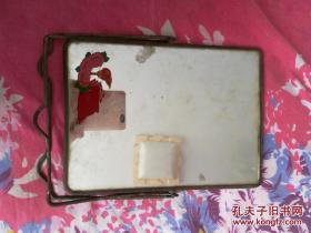 60年代老镜子4 火炬图案