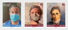 马耳他邮票 2021 抗疫