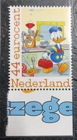 荷兰 2010 邮票 唐老鸭 个性化
