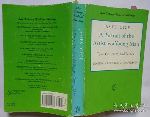 A Portrait of the Artist as a Young Man：Text, Criticism, and Notes (Critical Library, Viking)