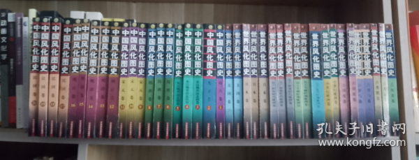 《世界风化图史》（全20本）+《中国风化图史》（全20本）【共计全40册合售】正版 精装 私藏好品！