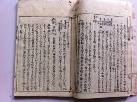 线装《和歌集》7册全，有虫蛀，1768年