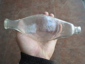 百岁牌双头玻璃奶瓶