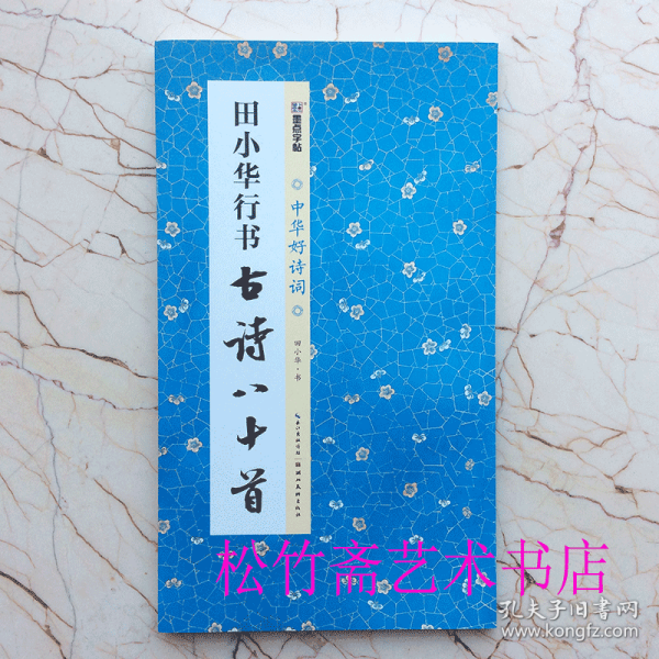 田小华行书古诗八十首 墨点字帖：中华好诗词   书法作品集书法临摹范本 (正版新书包邮  )