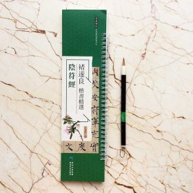 褚遂良楷书精选阴符经 经典碑帖近距离临摹练字卡 原色原帖繁体旁注 弘蕴轩 (正版新书包邮 一版一印)