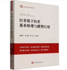 正版 民事数字检察基本原理与模型应用 中国检察出版社