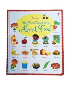 My First Word Book About Food 儿童认知单词插图 食物