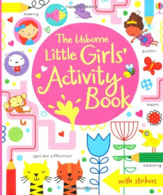 Little Girls' Activity Book 女孩益智游戏活动书