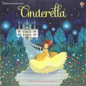 Cinderella 经典童话故事灰姑娘 儿童睡前绘本 平装